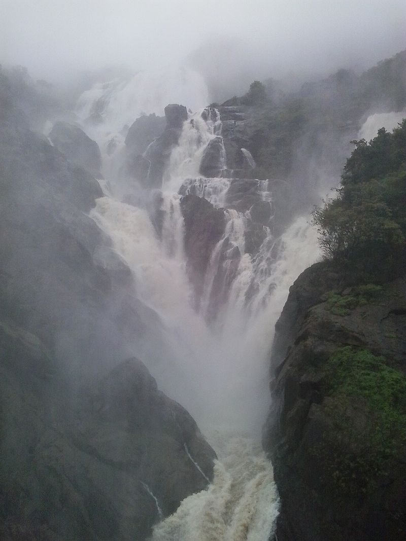 Wikipedia -Dudhsagar waterfalls
