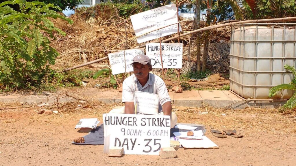hunger strike in Porvorim
