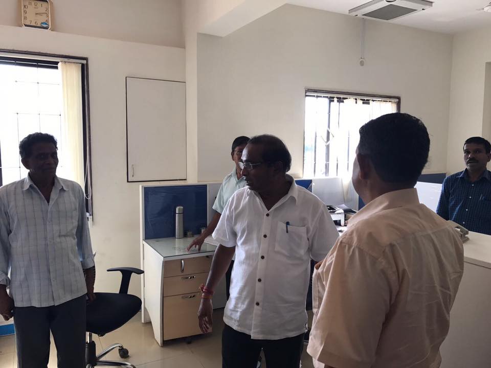 WRD surprise visit, Vinod Palyekar