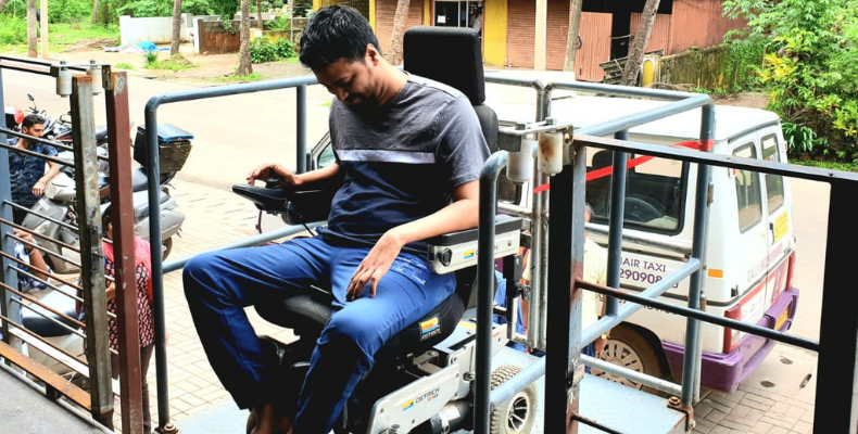 The wheelchair accessible disabled-friendly restaurant in Goa