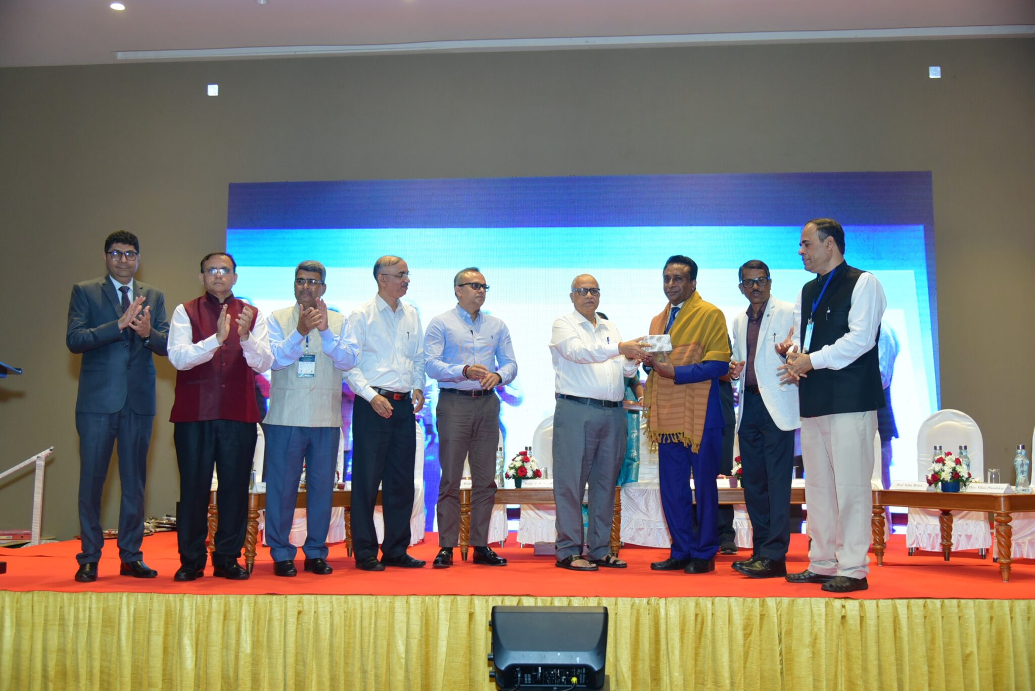 Prof Irfan Mirza Director Principal Of Vmsiihe Felicitated By Hon Ble Mla And Former Chief Prof Irfan Mirza Director Principal Of Vmsiihe Felicitated By Hon Ble Mla And Former Chief