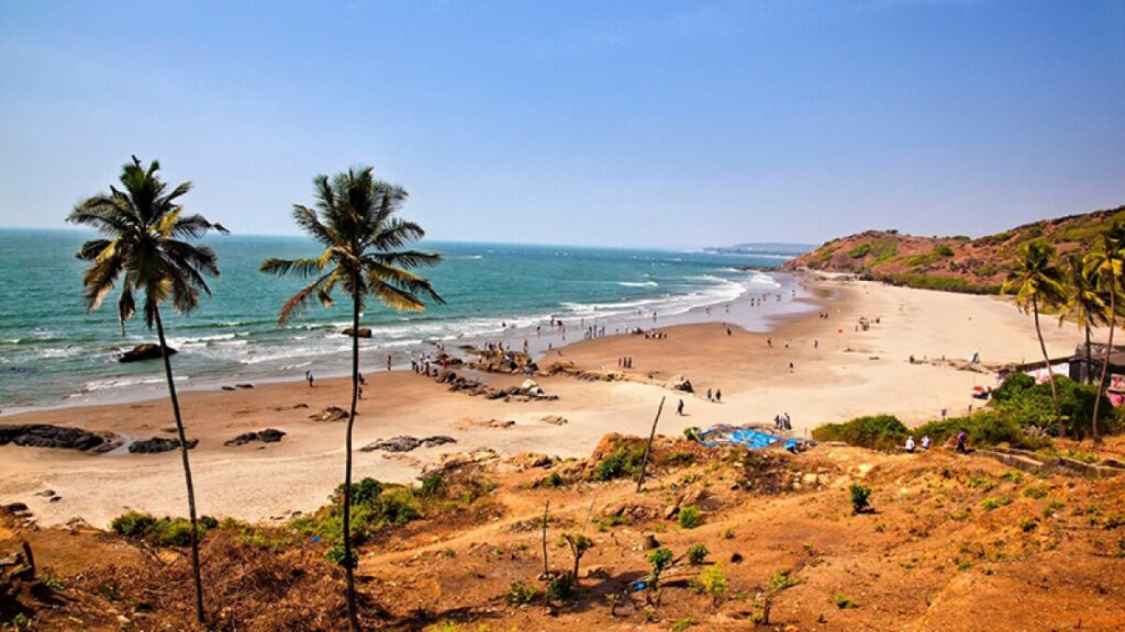 Vagator beach- water sports in Goa