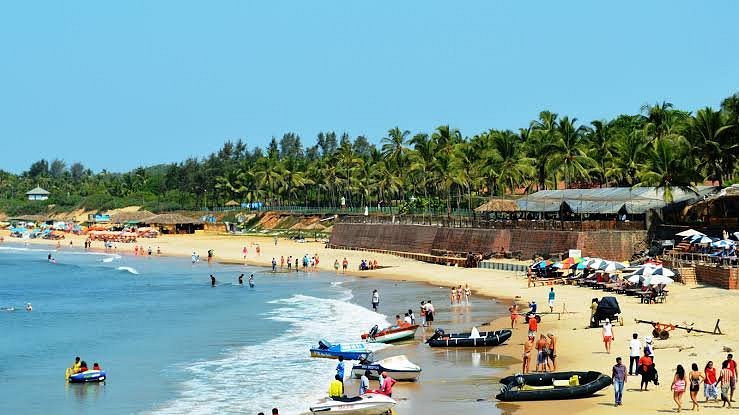 Morjim Beach- Russian beach- russiaa- russians in Goa