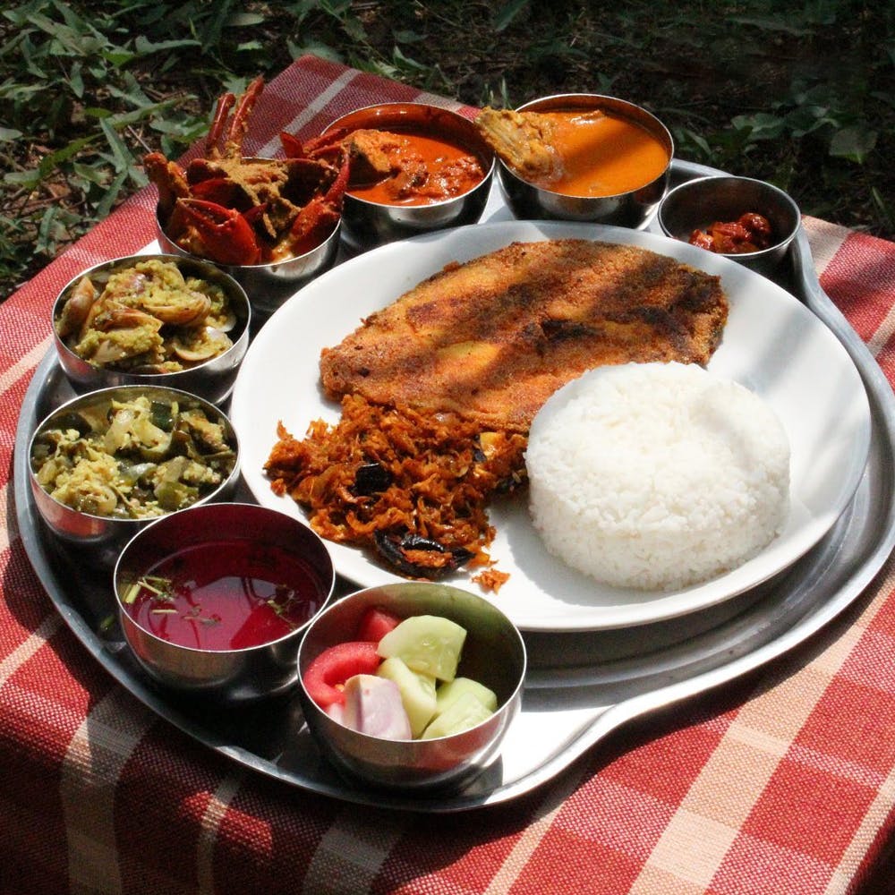 Seafood Thali