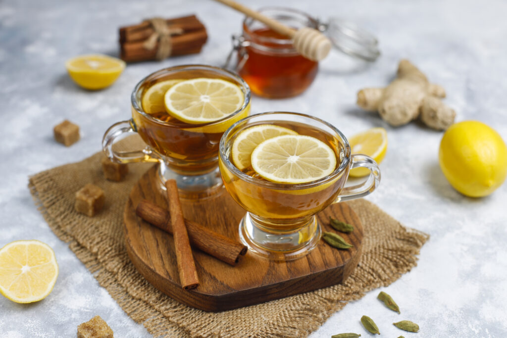 Lemon tea- Monsoon drink