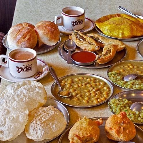 Goan- Morning Goan breakfast- Patal bhaji- Mirchi-