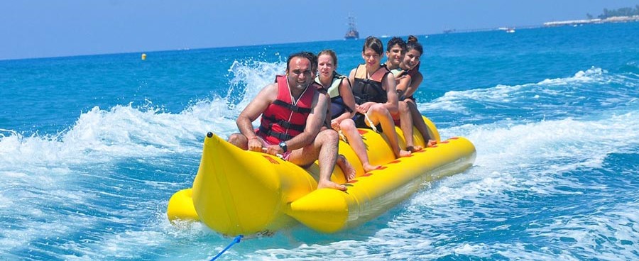 Water Sports in Goa-Banana Boat rides in Goa- Banana Boat