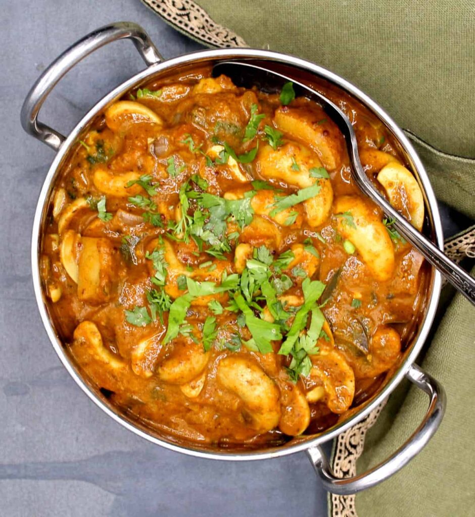 Cashew Bhaji